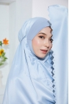 Telekung Juwita Stormy Bluegray